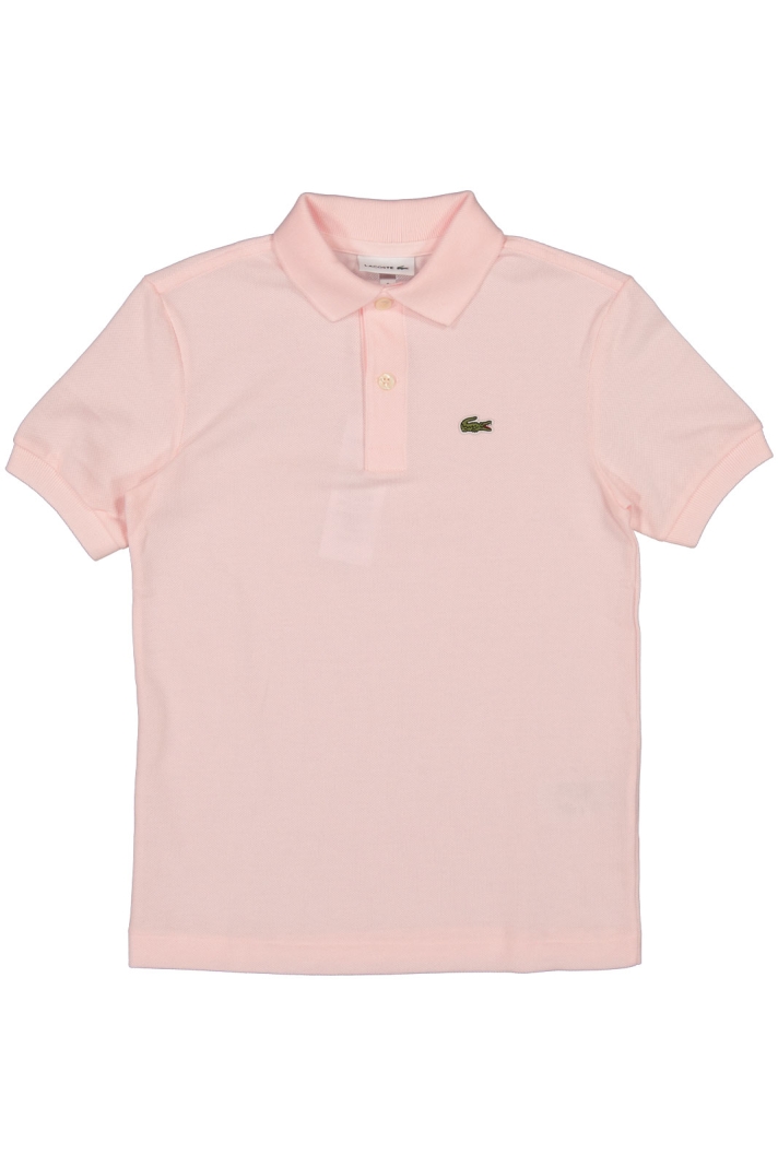 Short sleeved Ribbed Collar Shirt.