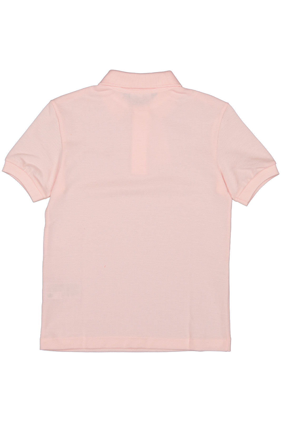 Short sleeved Ribbed Collar Shirt.