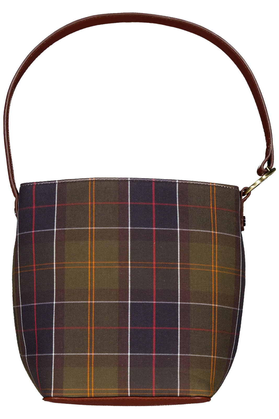 Barbour Cedar Tartan Bucket Bag