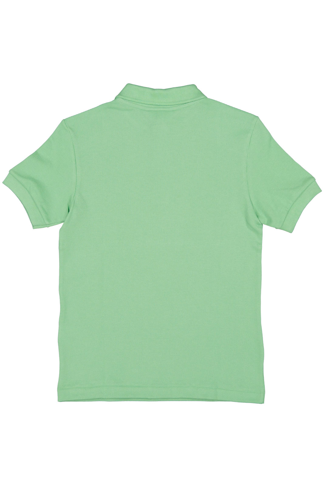 Short sleeved Ribbed Collar Shirt.