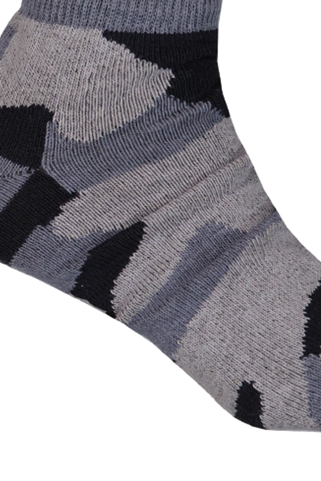 Mönstrad kortskaftad socka 10-P