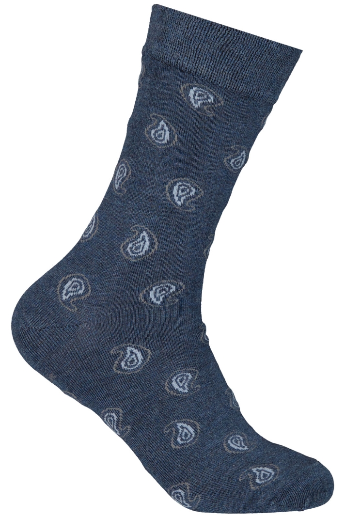 Mönstrad Strumpa Av Bambu