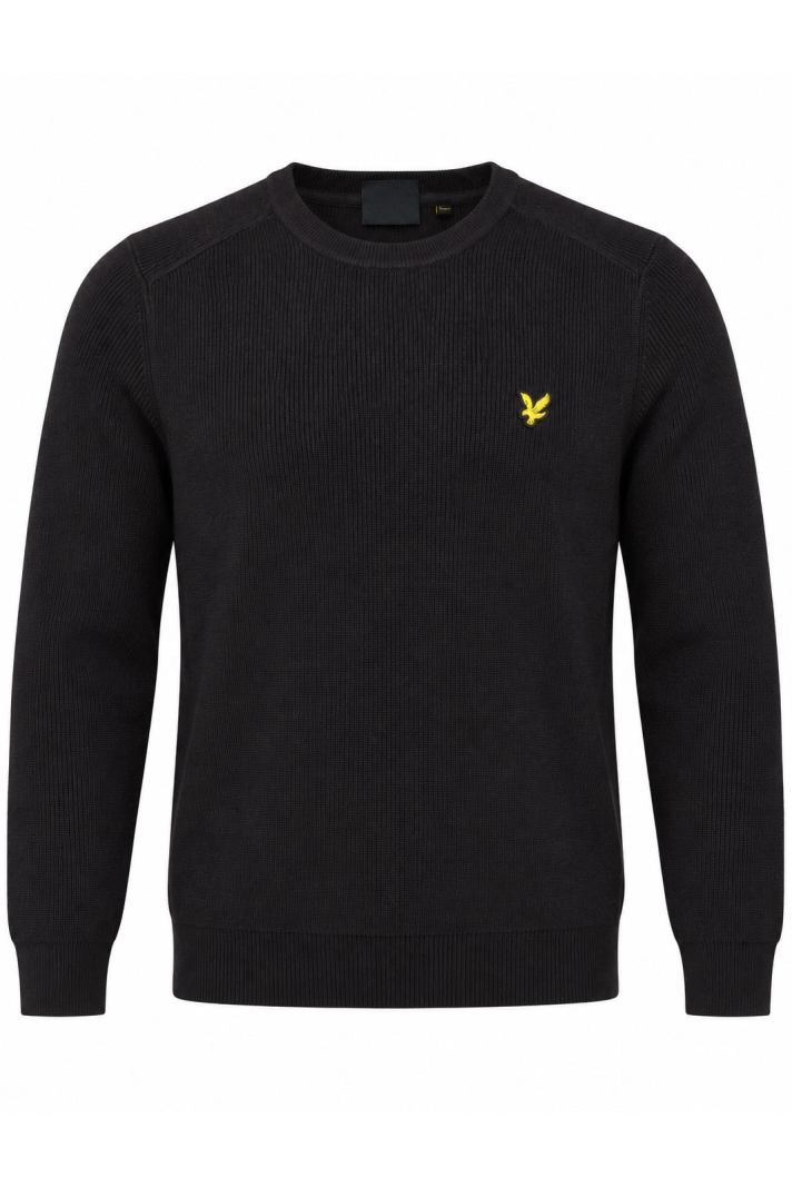 Engineered Rib Crew Neck