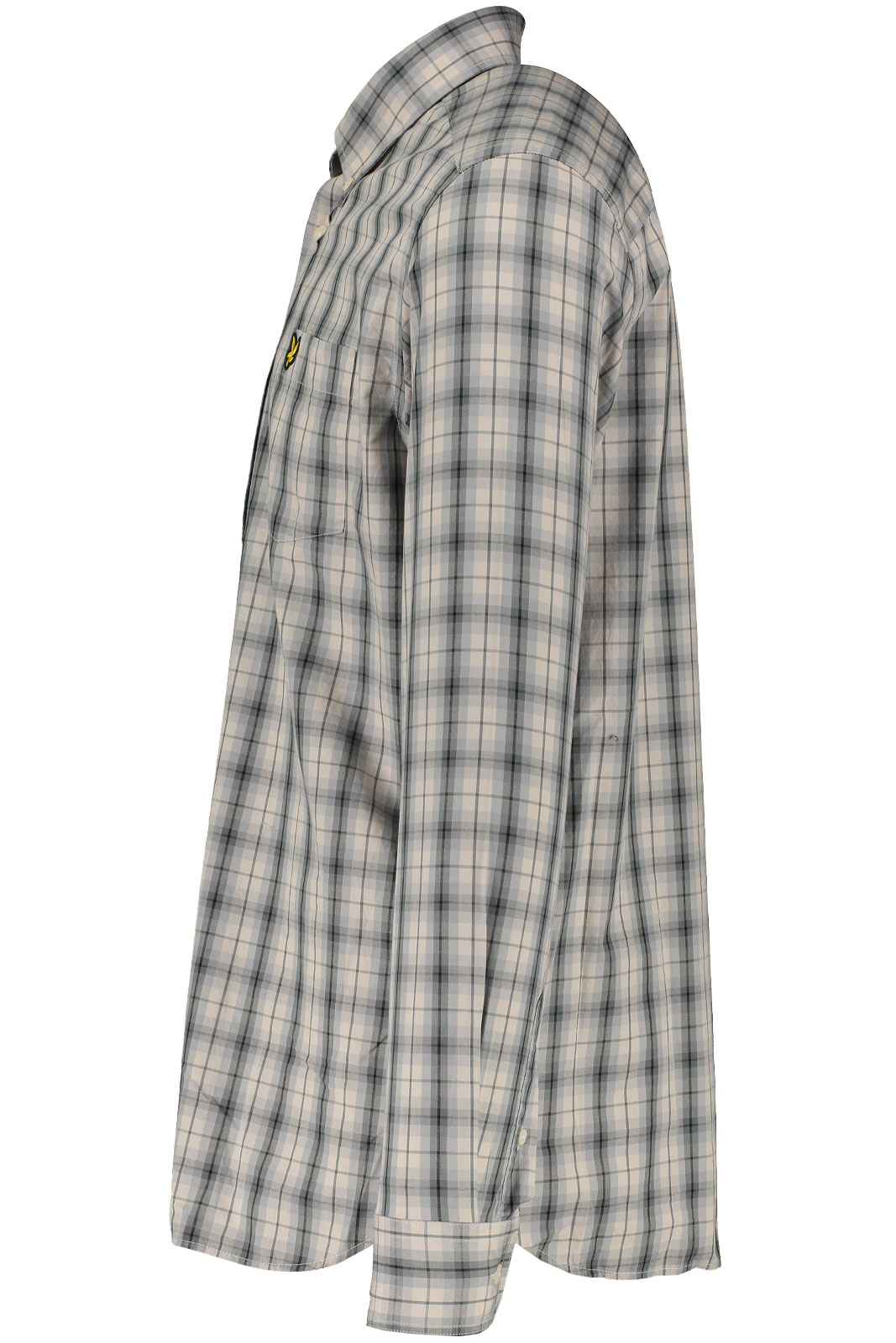 Washed Check Poplin Shirt