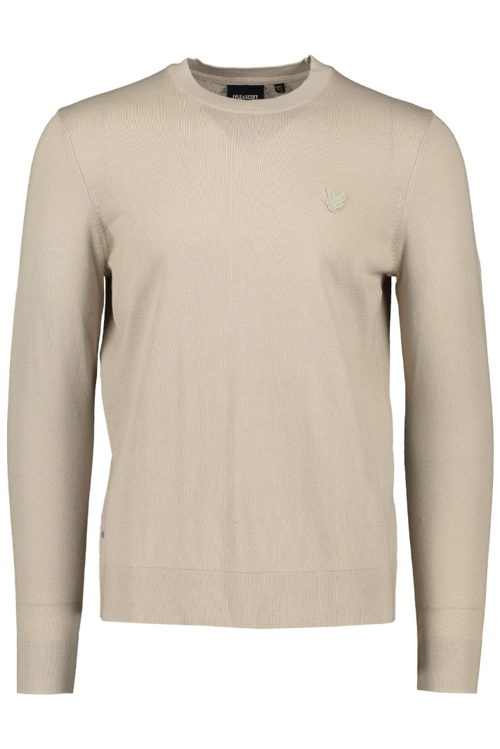 Tonal Superfine Crew Neck Jumper