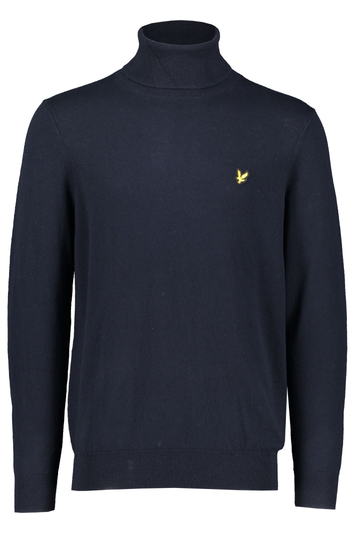 Cotton Merino Turtleneck Jumper